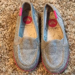 Silver Sparkle Dress Shoes